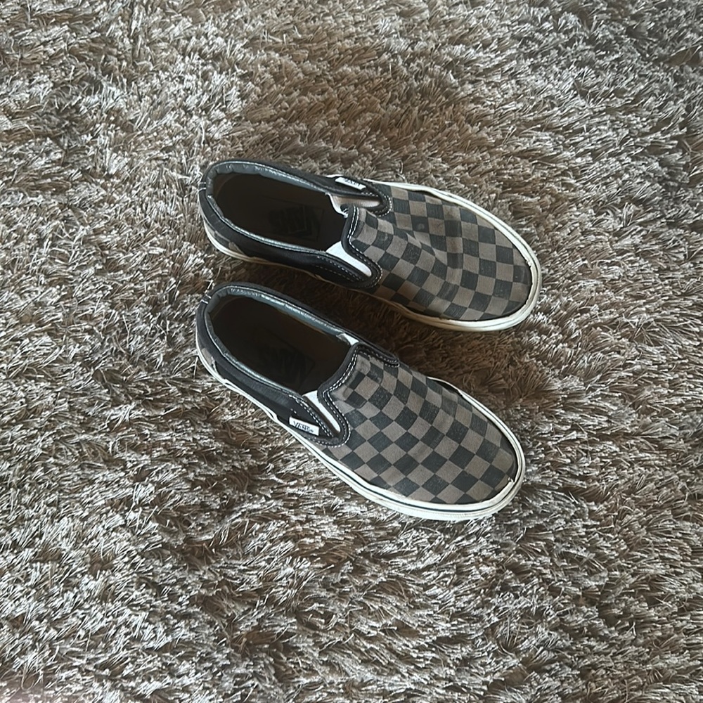 Checkered Vans